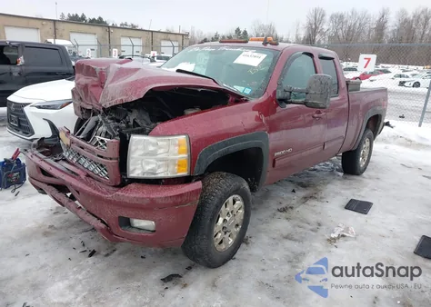 2013 Chevrolet Silverado 2500Hd Lt z USA, uszkodzony, nr VIN 1GC2KXCG5DZ253403